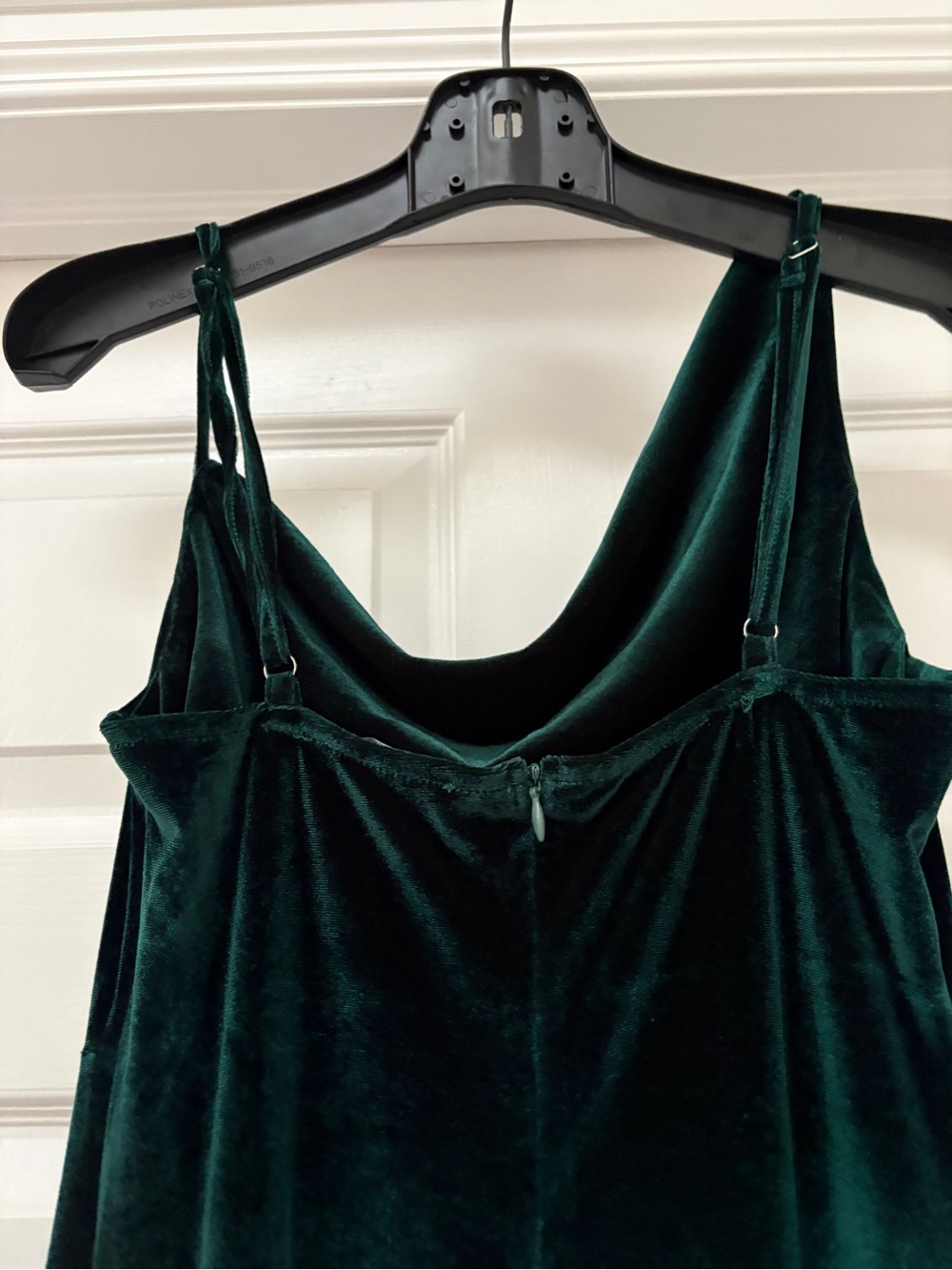 SBetro Emerald Velvet Cowl Neck Maxi Dress ladies medium - Picture 7 of 10